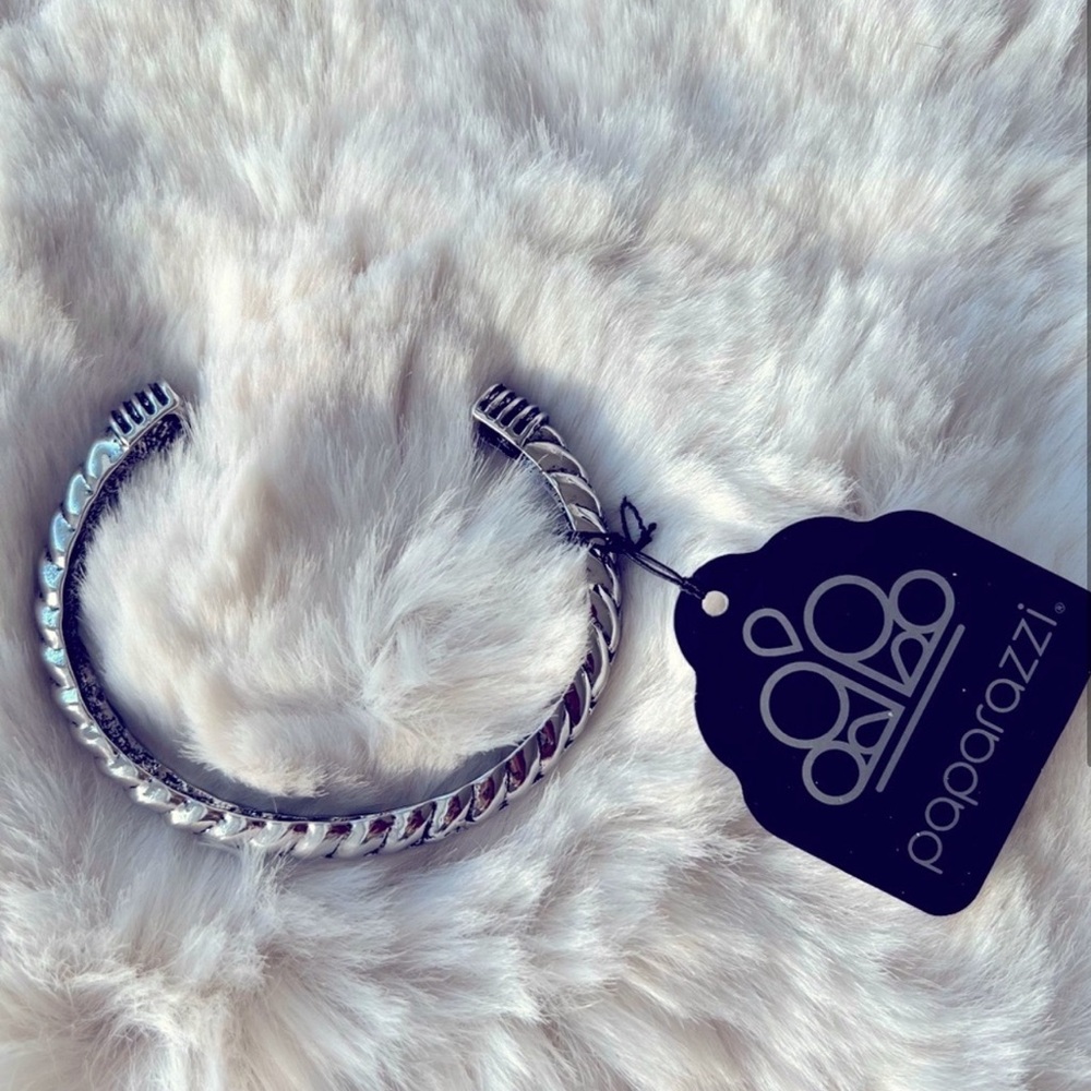 LIVE SHOW| PAPARAZZI Silver Cuff Bangle Bracelet 🔥😍